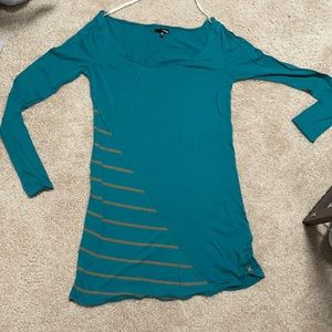 Hurley wide neck dress size M